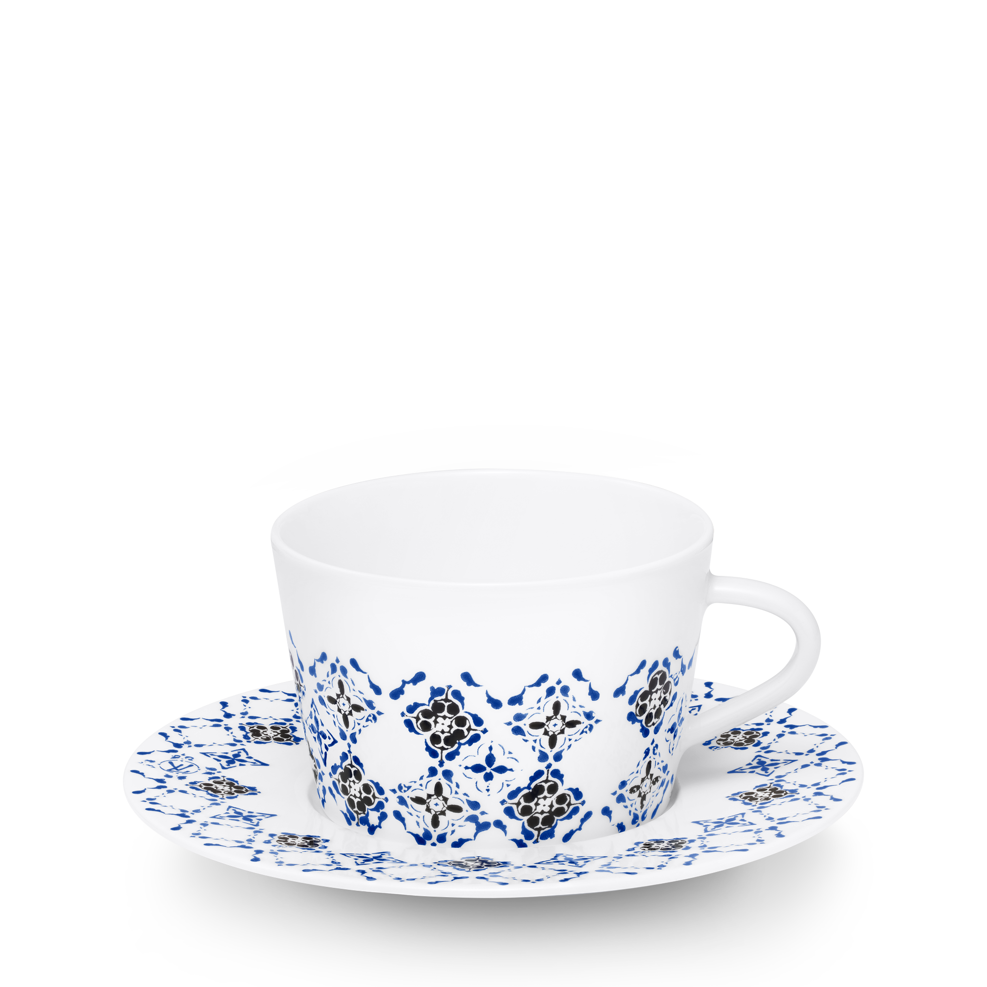 Set Of 2 Teacups and Saucers LV By The Pool - Trunks, Travel and